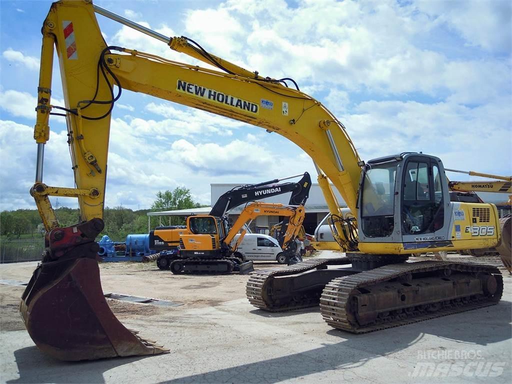 New Holland E305 Vikšriniai ekskavatoriai