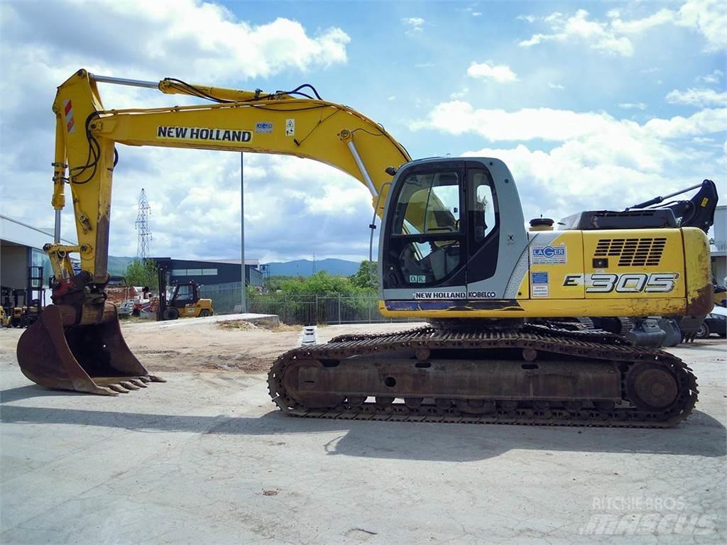 New Holland E305 Vikšriniai ekskavatoriai