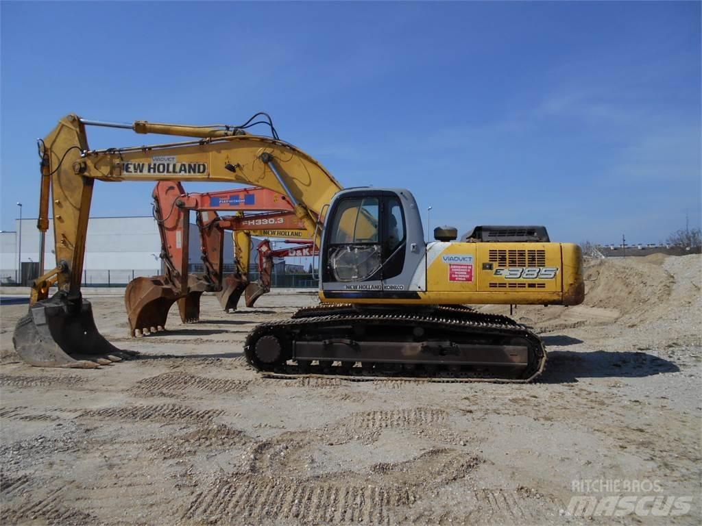 New Holland E385EL Vikšriniai ekskavatoriai