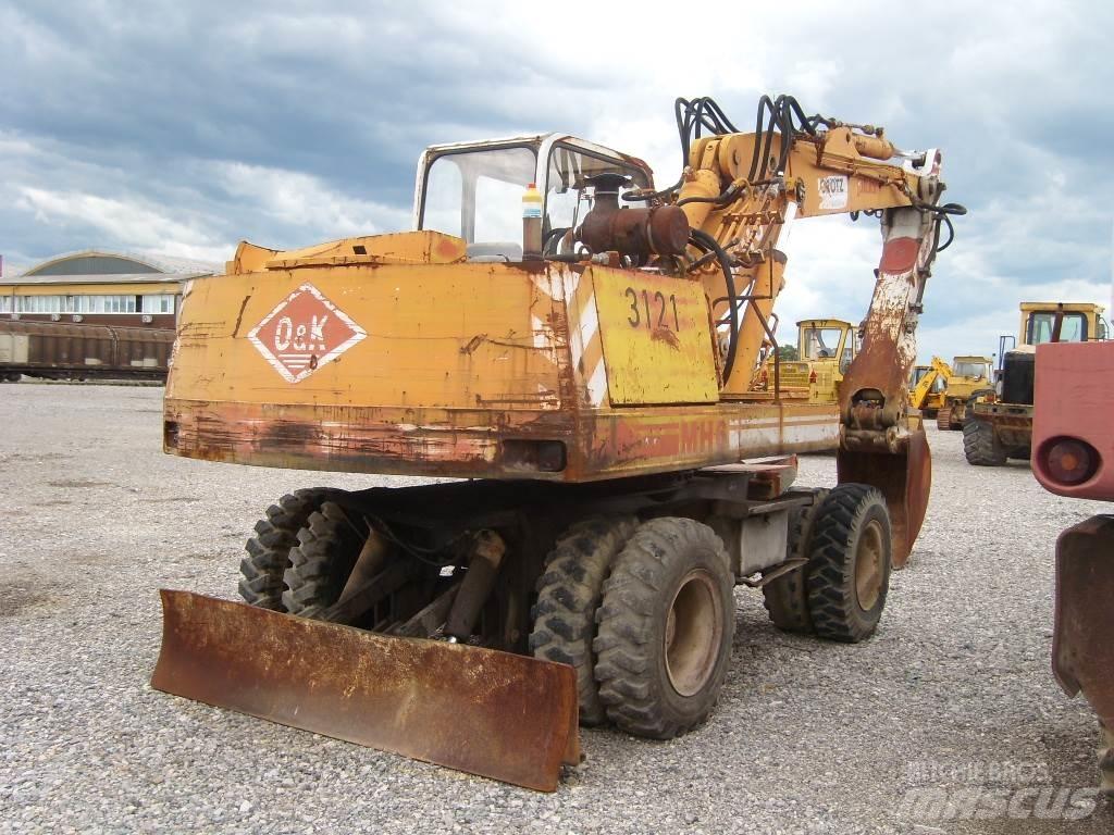 O&K MH6 Ratiniai ekskavatoriai