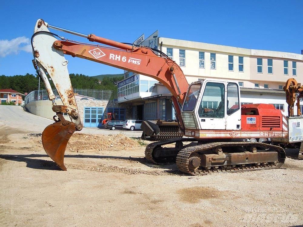 O&K RH6 PMS Vikšriniai ekskavatoriai