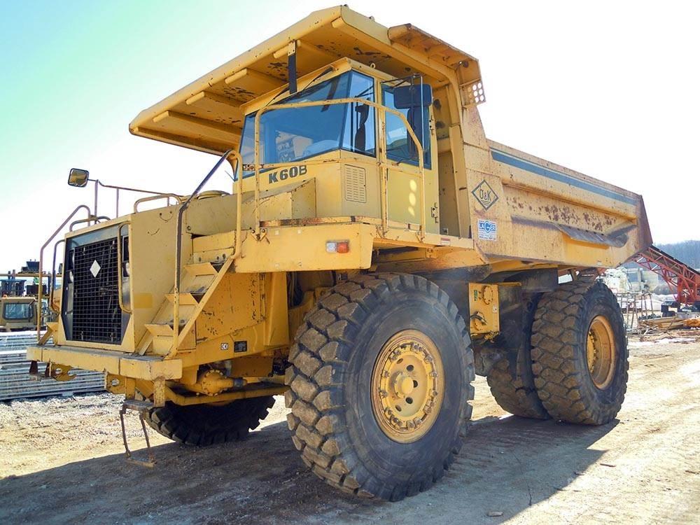 O&K TEREX K60B Statybiniai savivarčiai sunkvežimiai