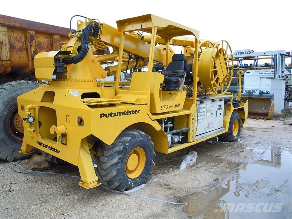 Putzmeister SIK A PM 500 Betono siurbliai