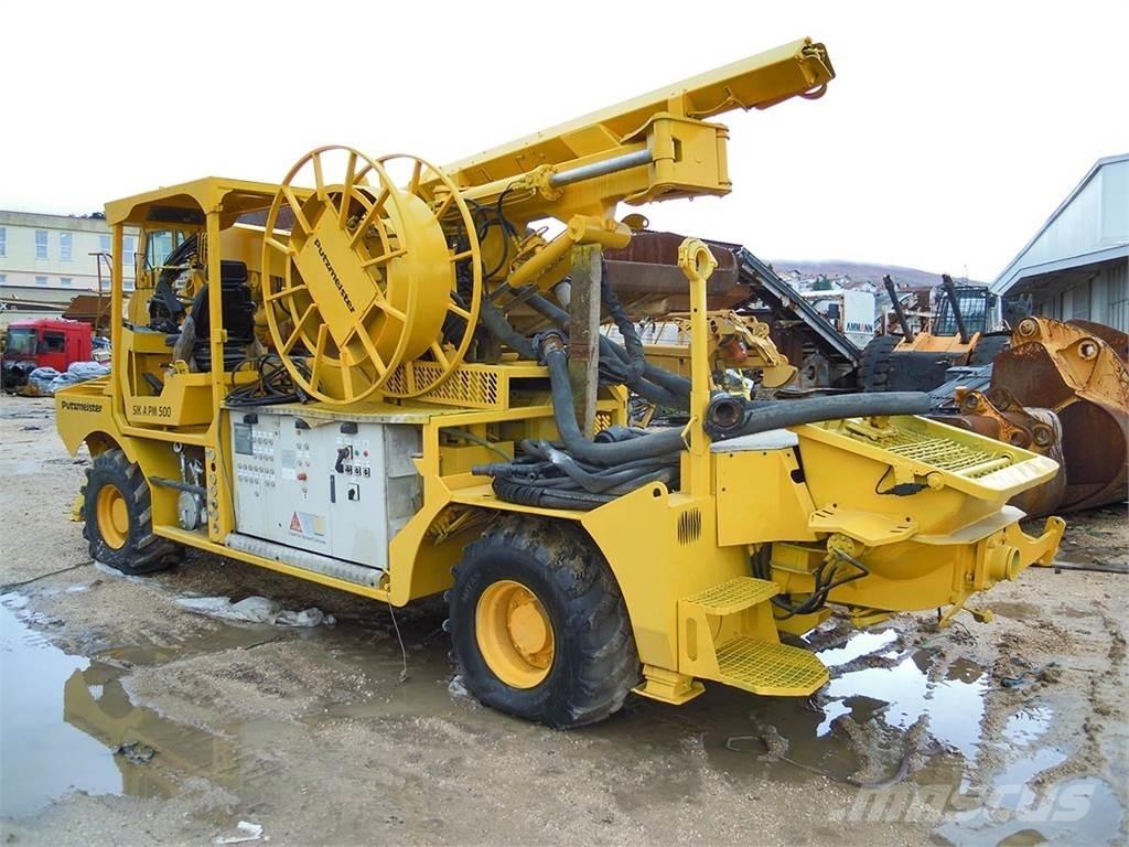 Putzmeister SIK A PM 500 Betono siurbliai