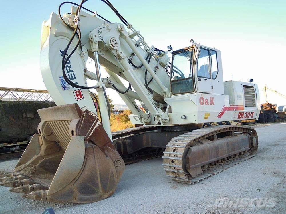 Terex O&K RH30-E Vikšriniai ekskavatoriai