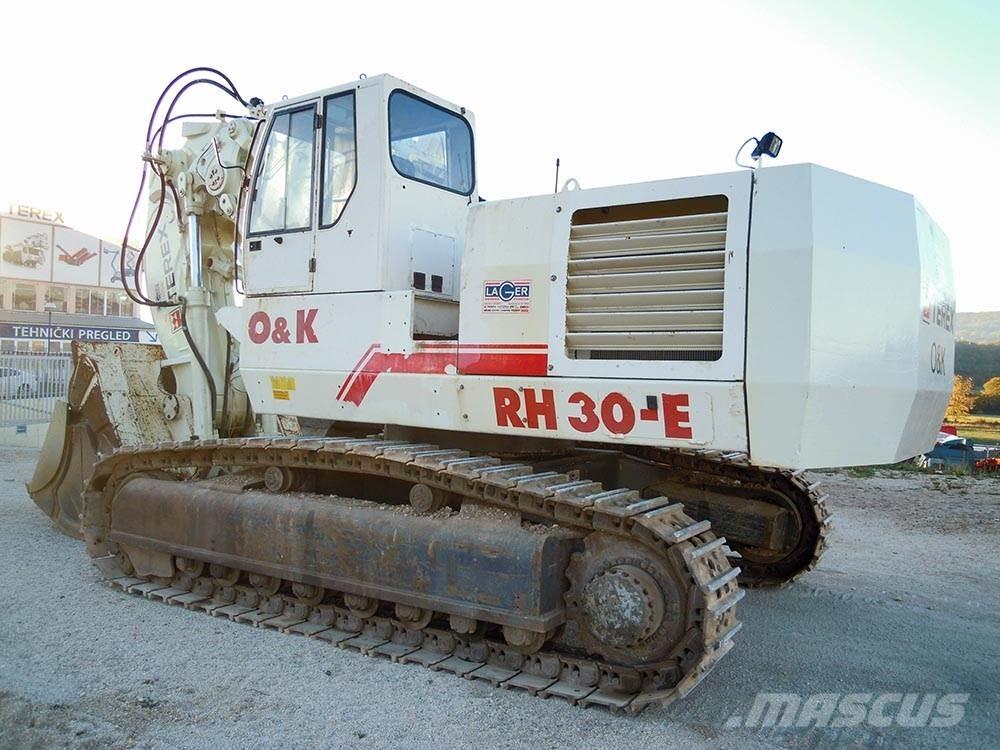 Terex O&K RH30-E Vikšriniai ekskavatoriai