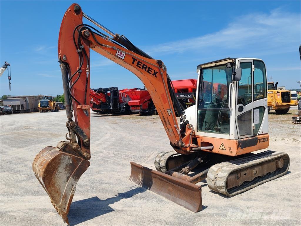Terex TC50 Mini ekskavatoriai < 7 t