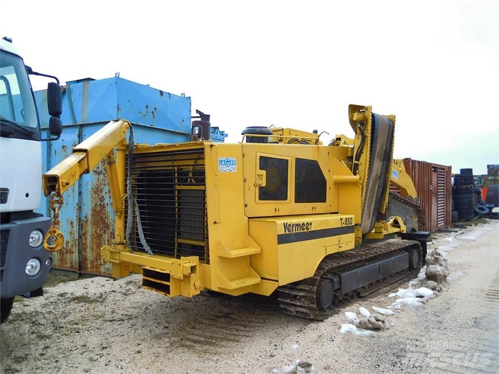 Vermeer T850 TR Tranšėjų ekskavatoriai