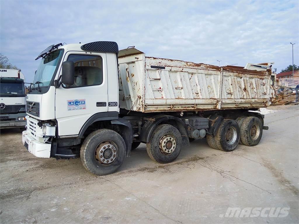 Volvo FM12 380 Savivarčių priekabų vilkikai