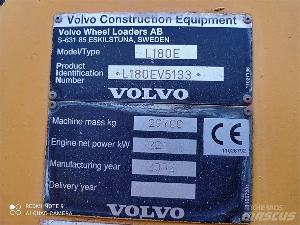 Volvo L180E Naudoti ratiniai krautuvai