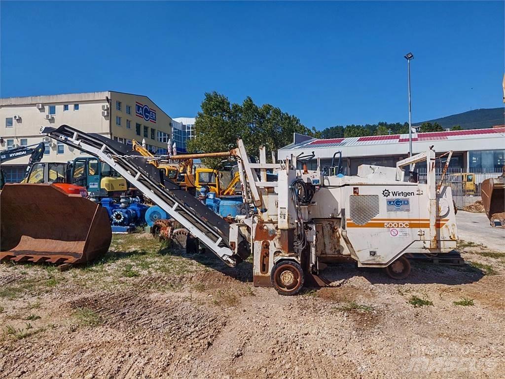 Wirtgen 500DC Asfalto šalto frezavimo technika