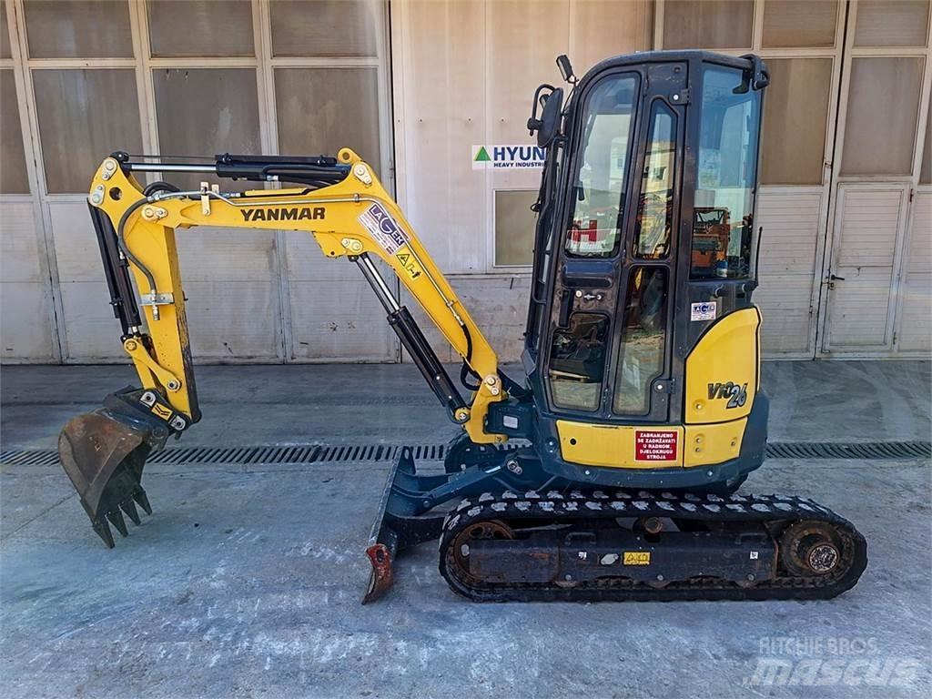 Yanmar VIO 26-6 Mini ekskavatoriai < 7 t