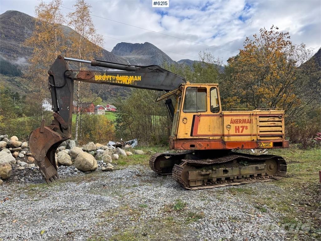 Åkerman H7B Vikšriniai ekskavatoriai