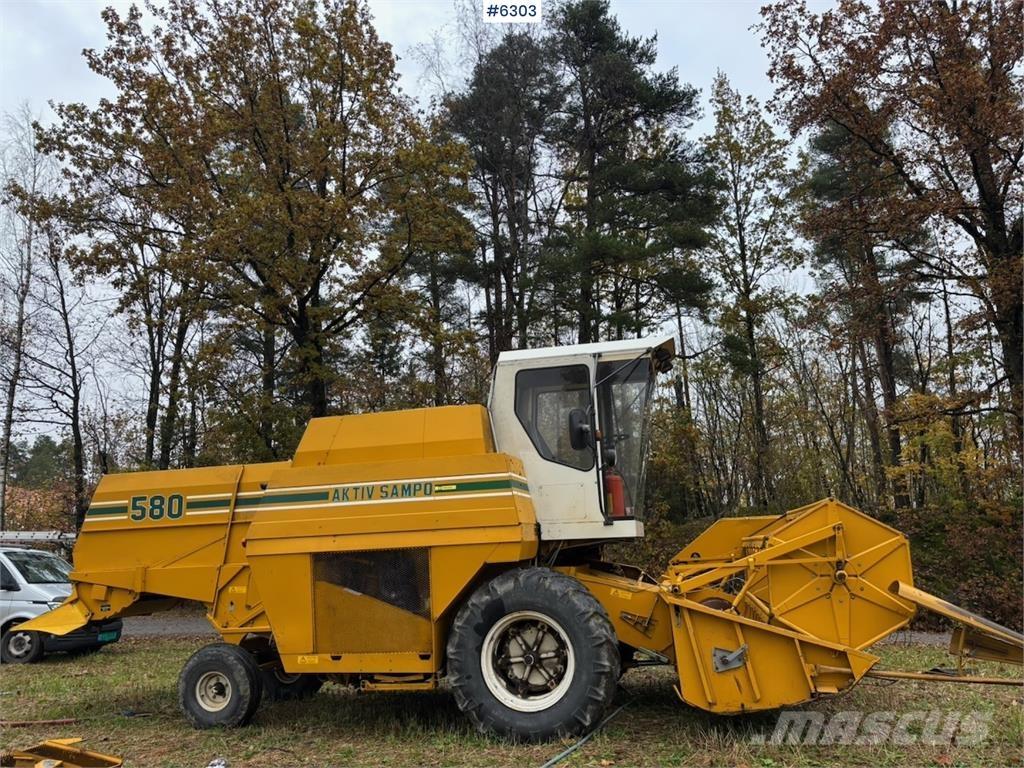 Aktiv Sampo 580 Derliaus nuėmimo kombainai