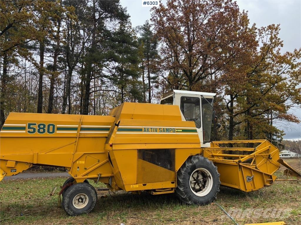 Aktiv Sampo 580 Derliaus nuėmimo kombainai