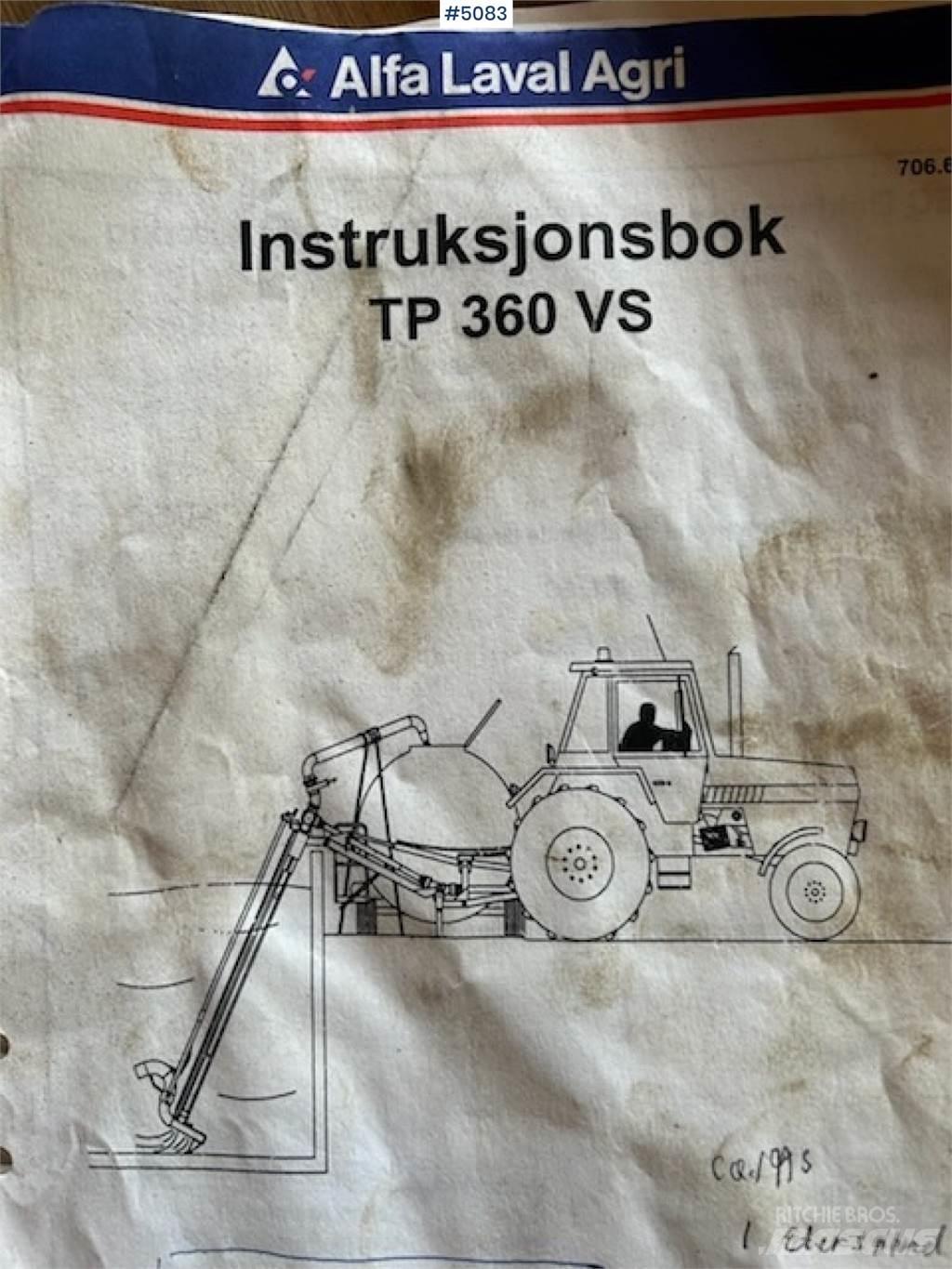 Alfa Laval TP 360 Sėjimo technika