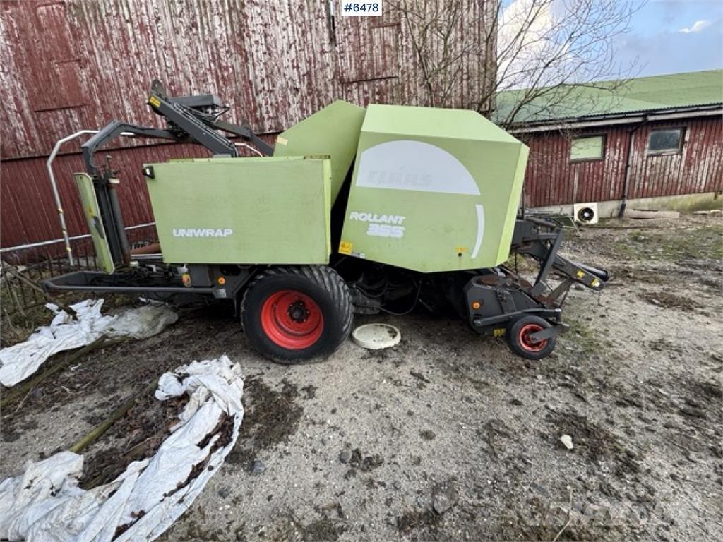 CLAAS 255 Uniwrap Kiti derliaus nuėmimo įrengimai