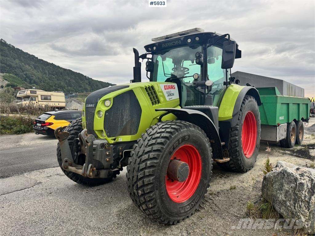 CLAAS Arion 660 Traktoriai