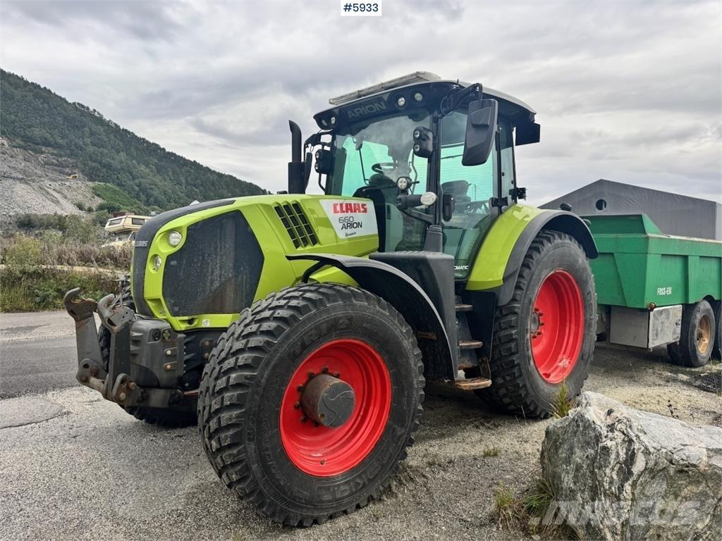 CLAAS Arion 660 Traktoriai