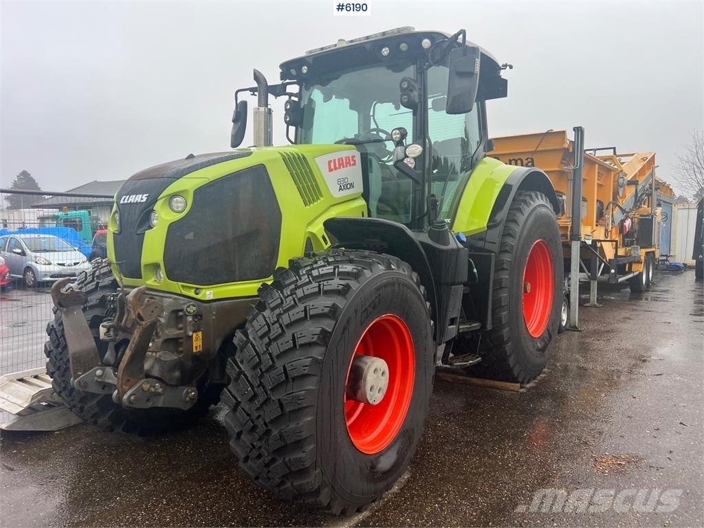CLAAS Axion 830 Traktoriai