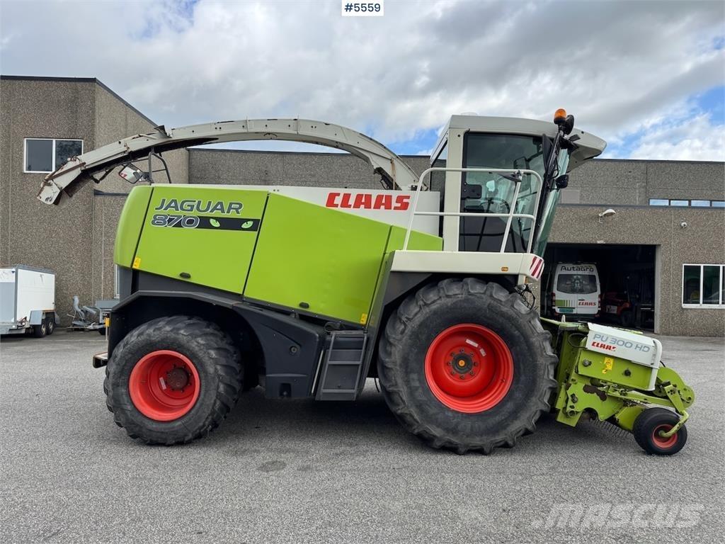 CLAAS Jaguar 870 Kiti derliaus nuėmimo įrengimai