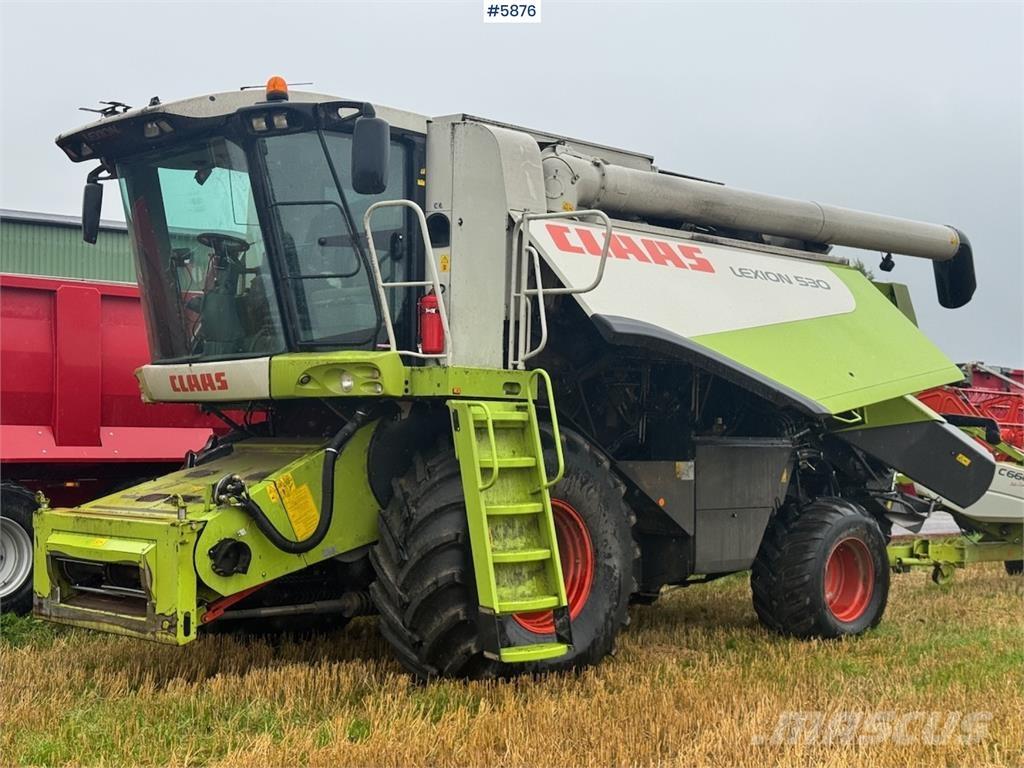 CLAAS Lexion 530 Derliaus nuėmimo kombainai
