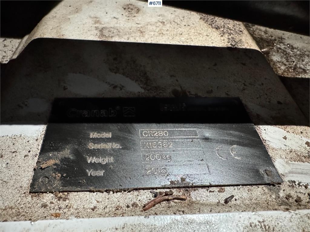 Cranab CR280 Kiti naudoti statybos komponentai