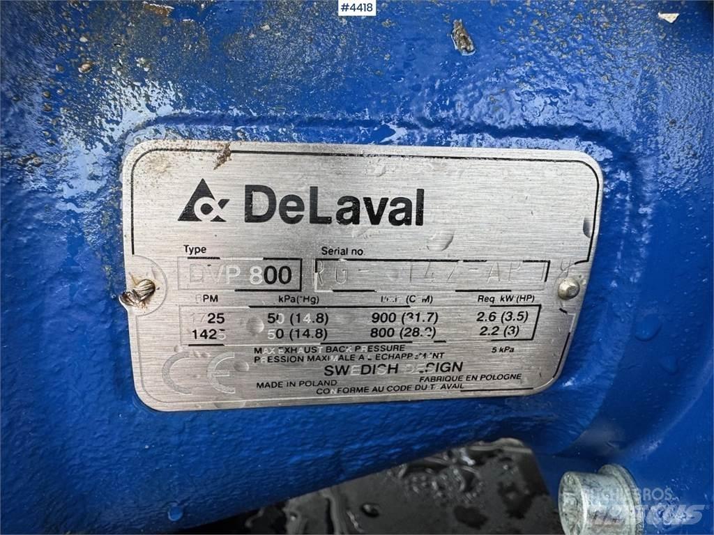 Delaval DVP 800 Kiti naudoti traktorių priedai