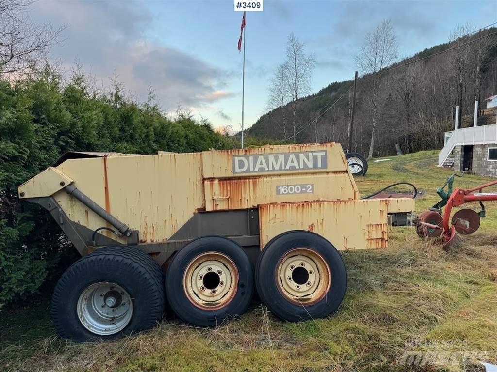  Diamant 1600-2 Kita kultivavimo technika ir priedai