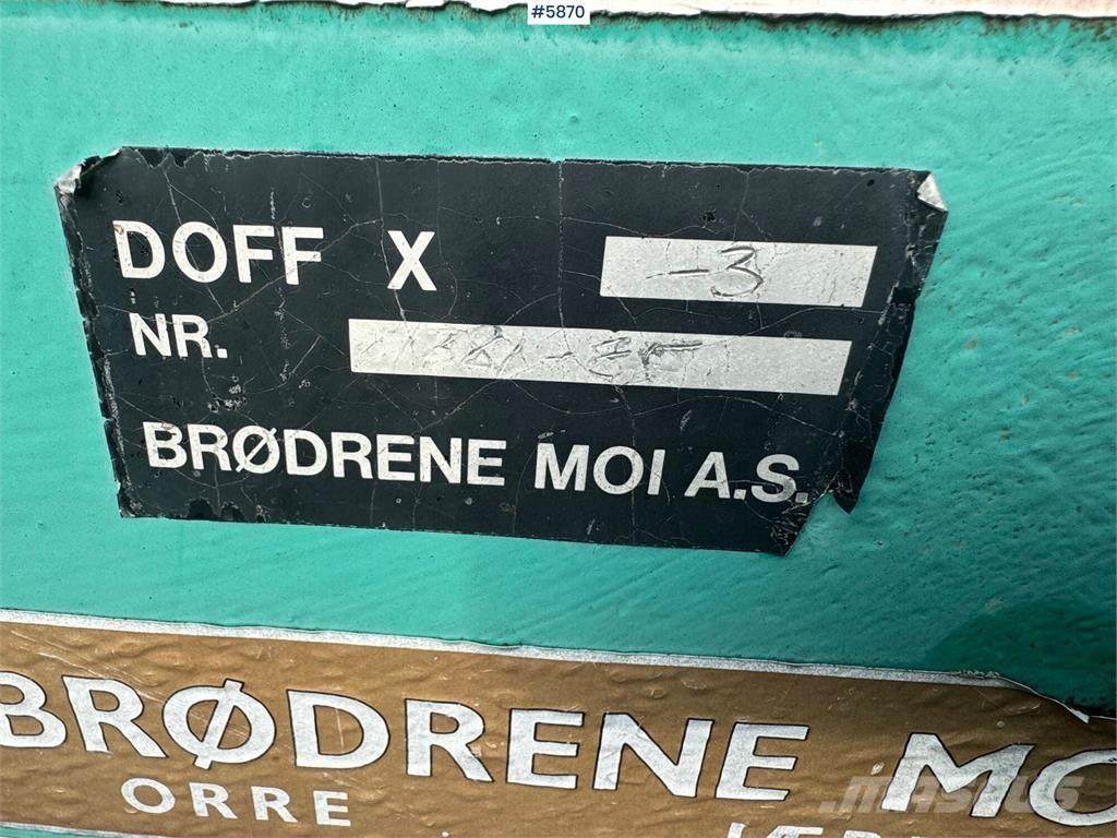  DOFF X Sėjimo technika