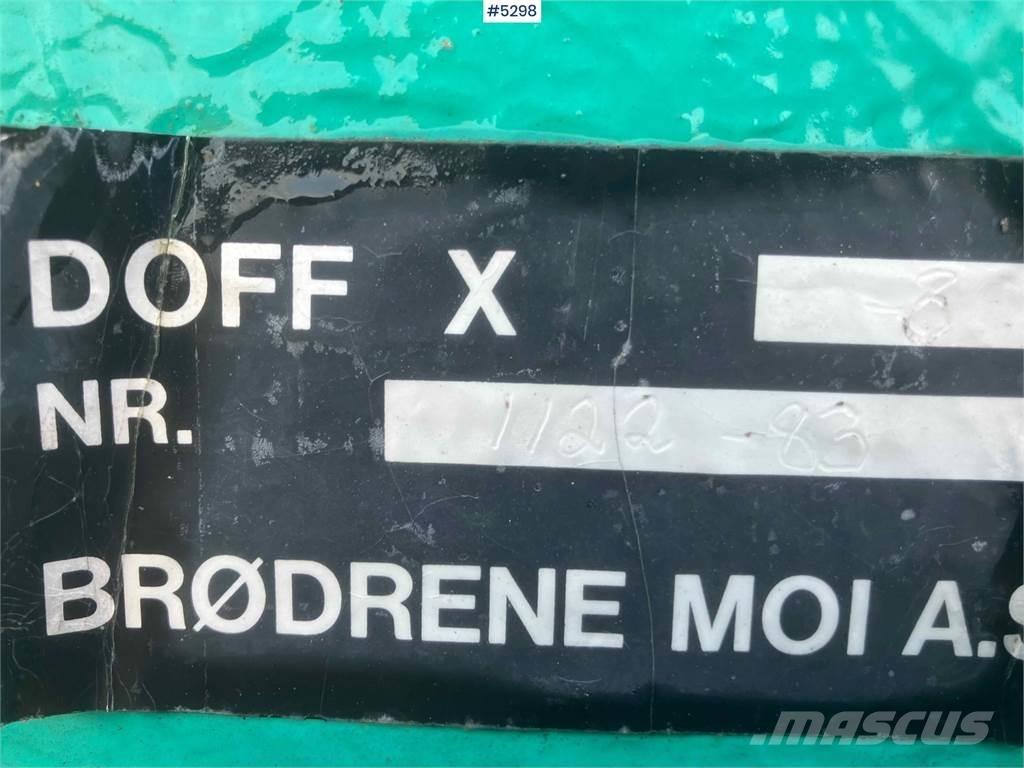  DOFF X 3 Sėjimo technika