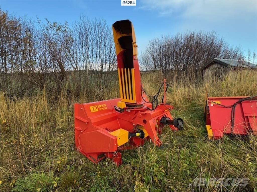 Duun TFP250 Sniego peiliai ir valytuvai