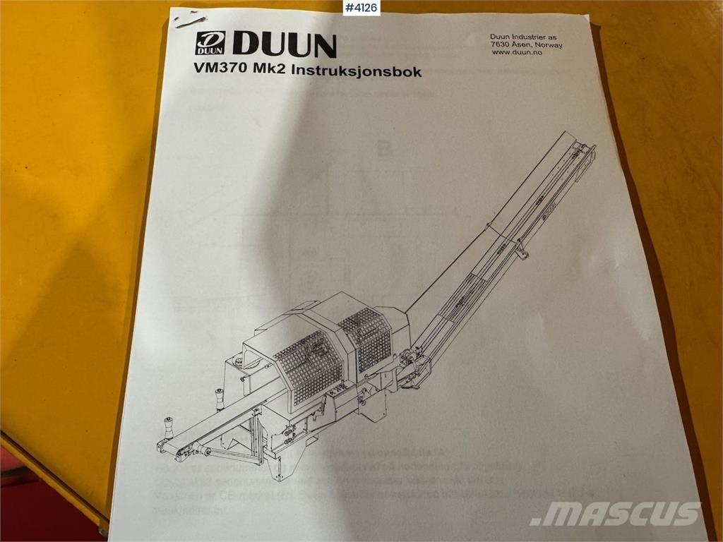 Duun VM370X Kiti priedai