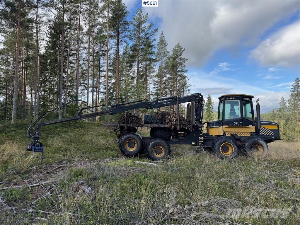 Eco Log 574C Medienos transportavimo mašinų kranai