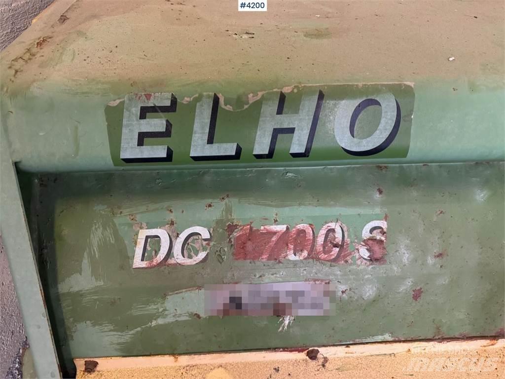 Elho DC1700S Kiti pašarų derliaus nuėmimo įrengimai
