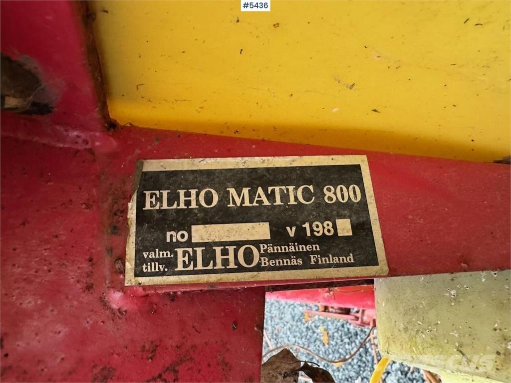 Elho Matic 800 Sėjimo technika
