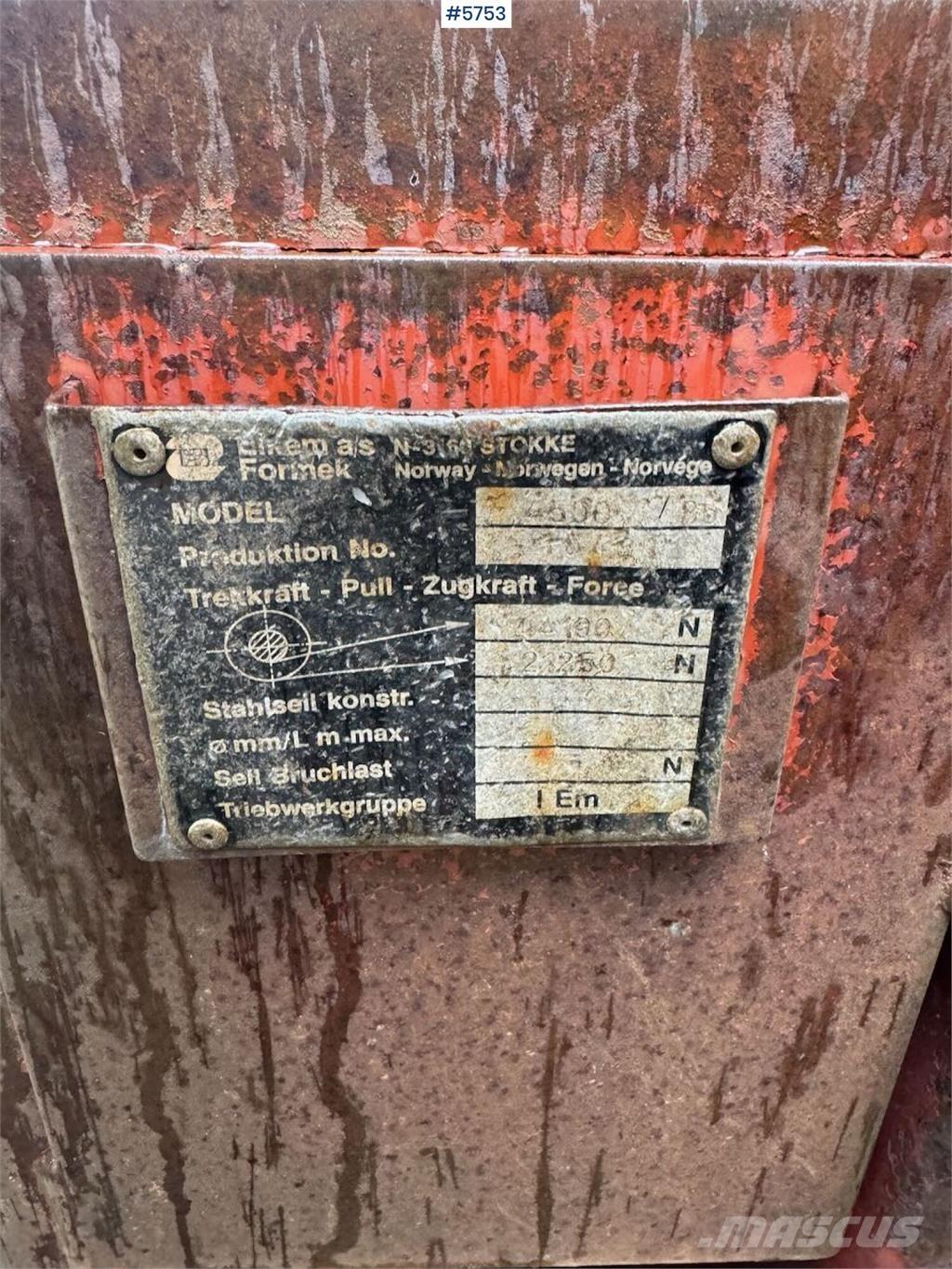  Formek 4500 Kiti priedai