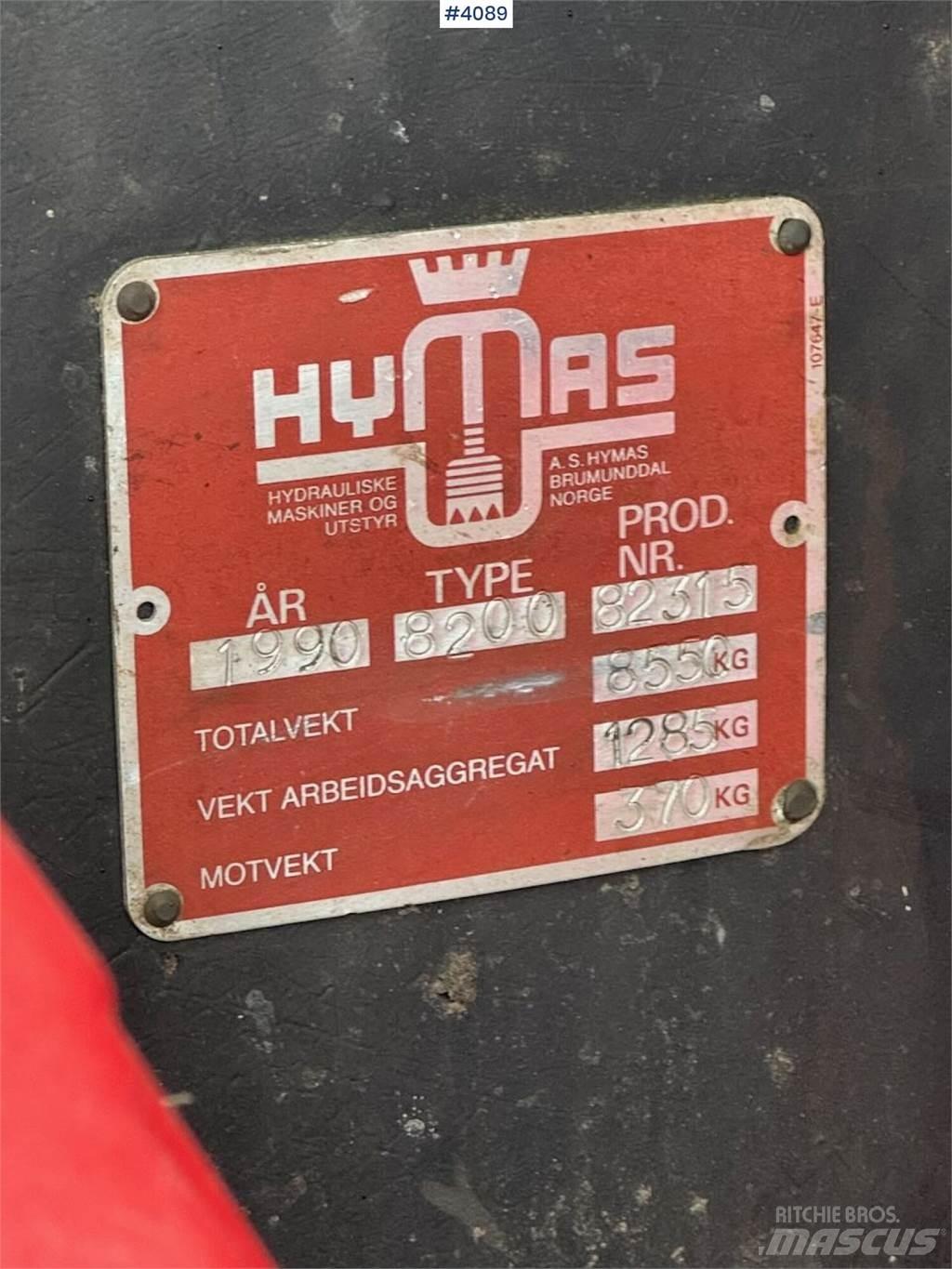 Hymas 8200 Vikšriniai ekskavatoriai