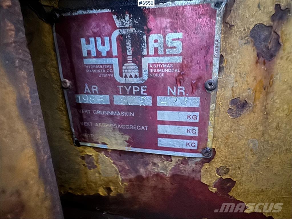 Hymas 82R Vikšriniai ekskavatoriai