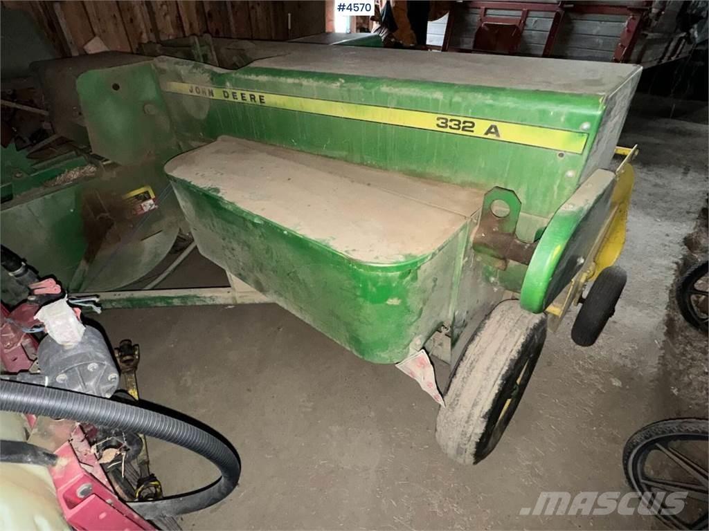 John Deere 332 A Kiti derliaus nuėmimo įrengimai