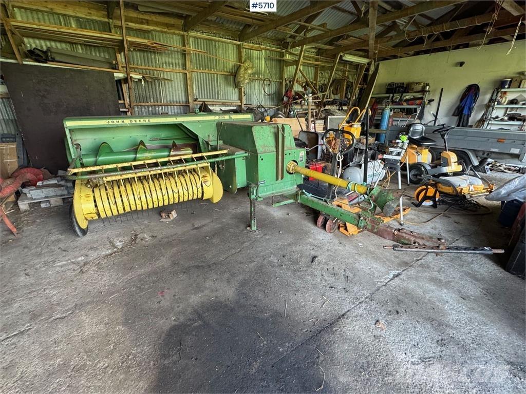 John Deere 336 Kiti derliaus nuėmimo įrengimai