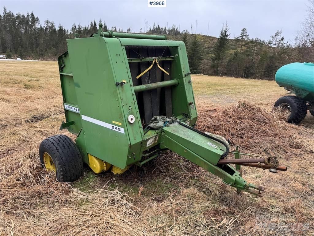 John Deere 545 Kiti derliaus nuėmimo įrengimai