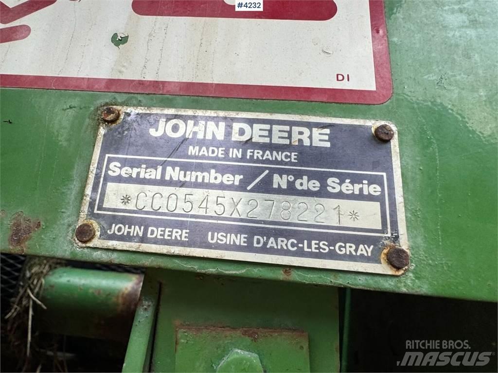John Deere 545 Kiti derliaus nuėmimo įrengimai