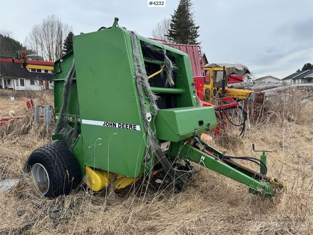 John Deere 545 Kiti derliaus nuėmimo įrengimai