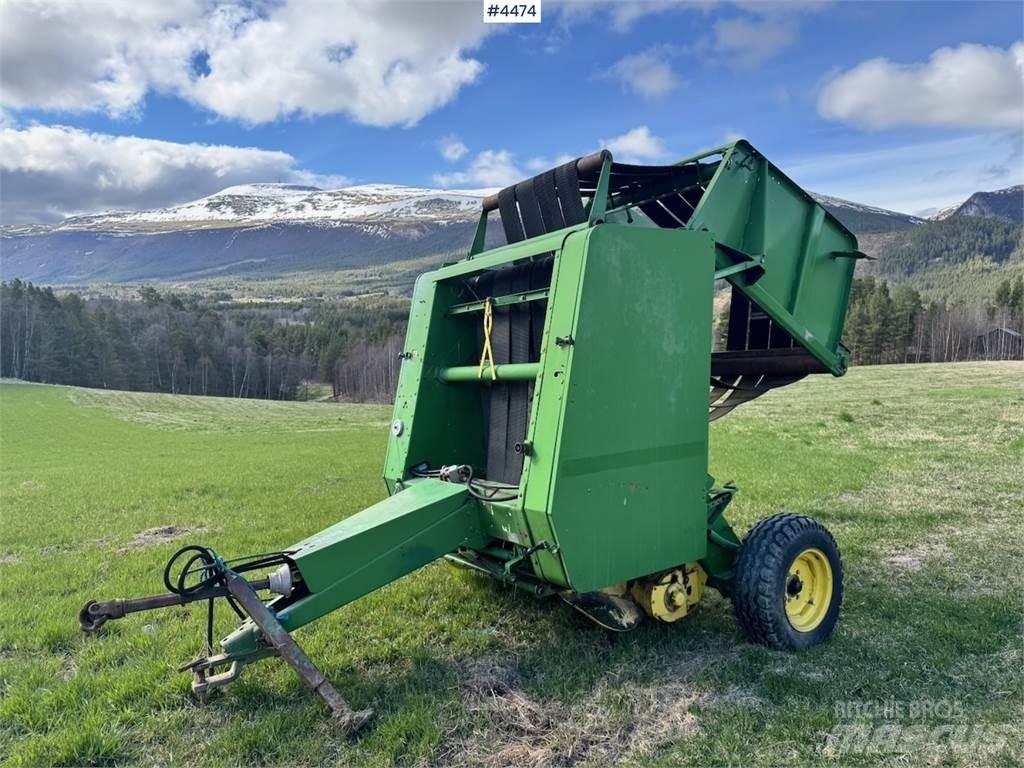 John Deere 545 Kiti pašarų derliaus nuėmimo įrengimai