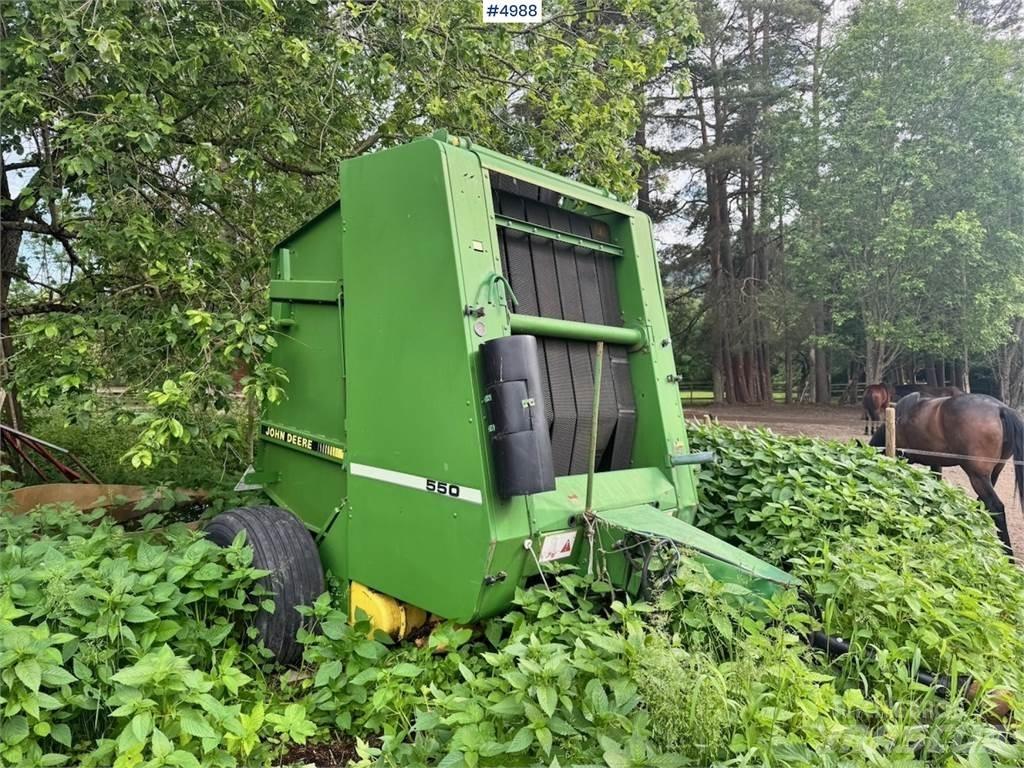John Deere 550 Kiti derliaus nuėmimo įrengimai