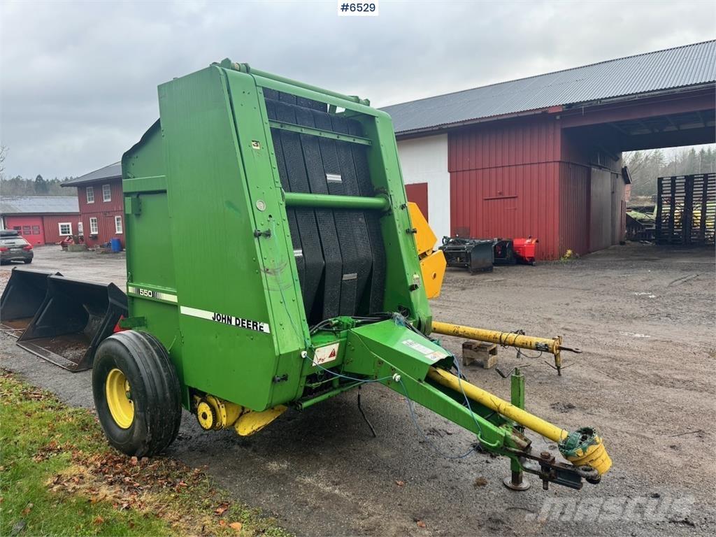 John Deere 550 Kiti derliaus nuėmimo įrengimai