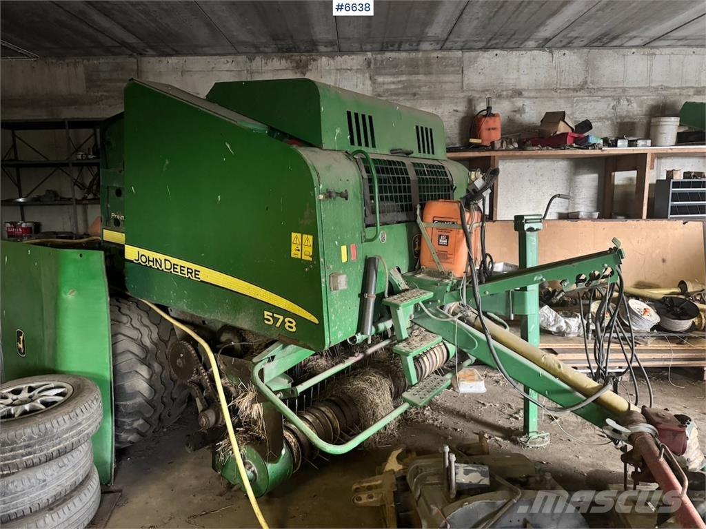 John Deere 578 Kiti derliaus nuėmimo įrengimai