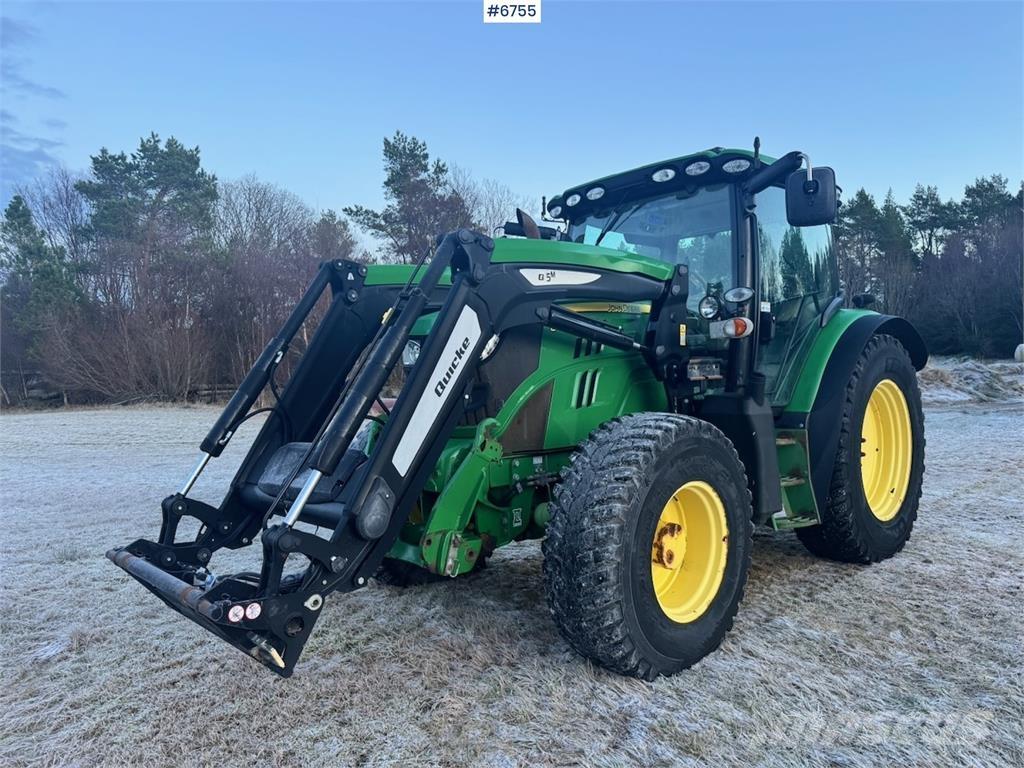 John Deere 6125R Traktoriai