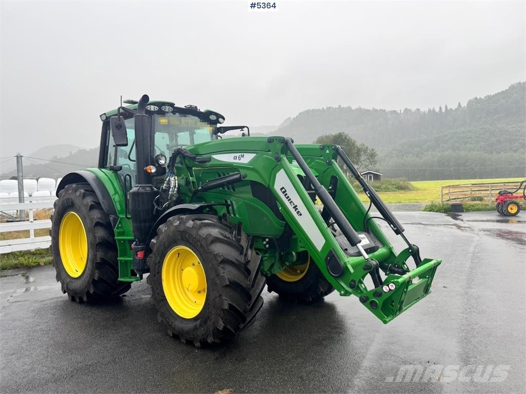 John Deere 6155M Traktoriai